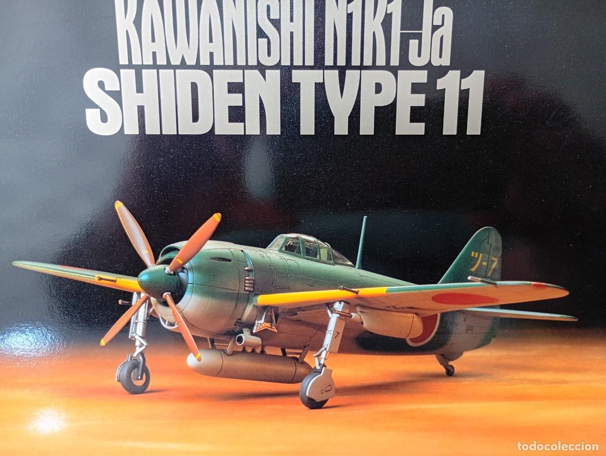 Maquetas: Maqueta Caza japon&eacute;s Shiden Tamiya Escala 1/72