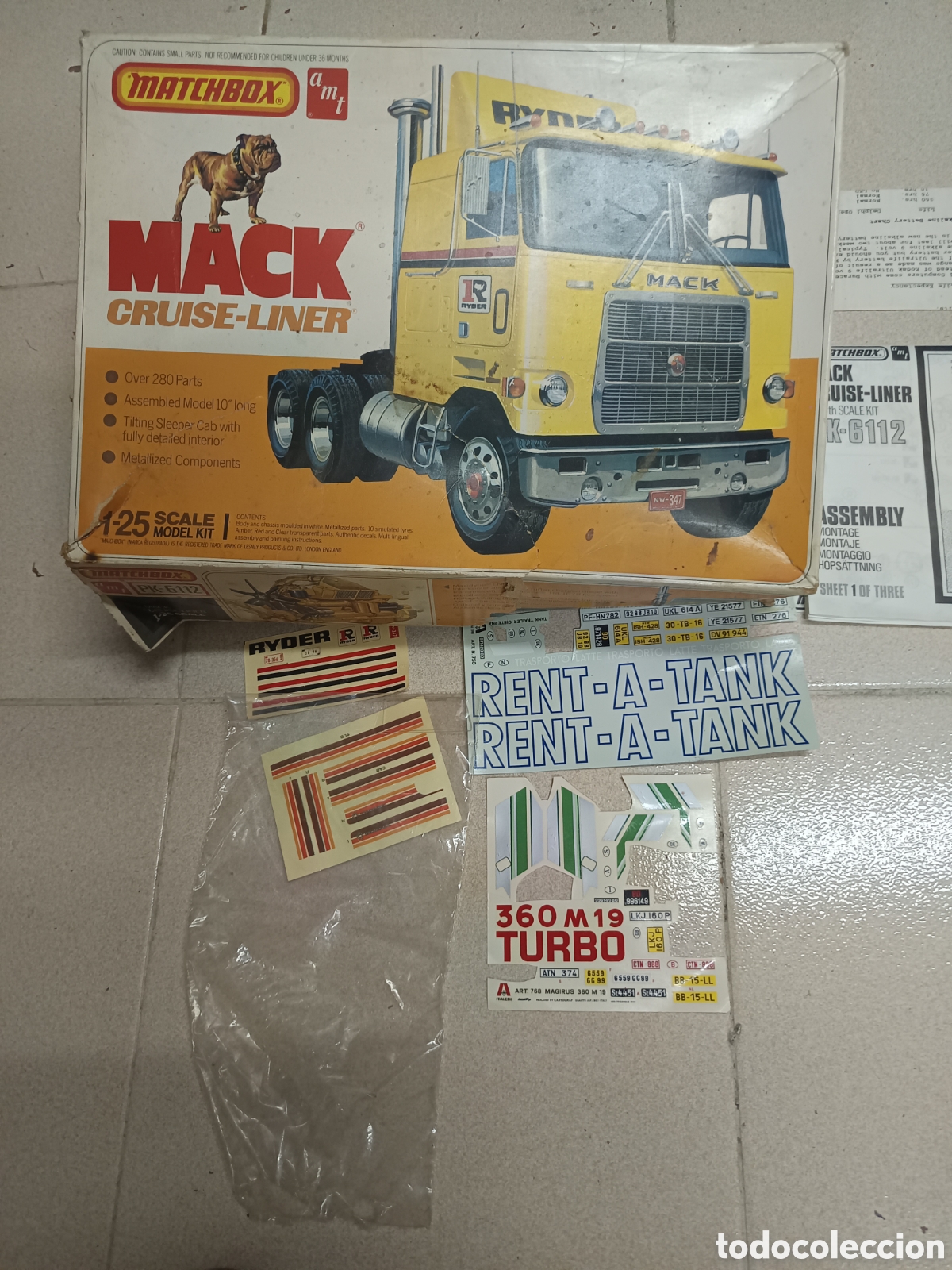 Maquetas: Maqueta de cami&oacute;n Mack Cruis line