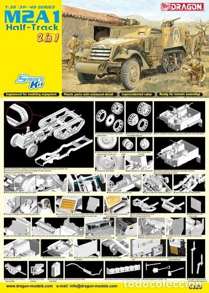 Maquetas: DRAGON - M2A1 Half-Track 1/35 6329 - Foto 1