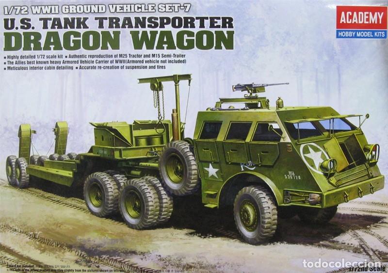 Maquetas: ACADEMY - U.S. TANK TRANSPORTER DRAGON WAGON 1/72 13409