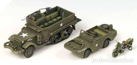 Maquetas: ACADEMY - M3 Half Track & 1/4ton Amphibian Vehicle 1/72 13408