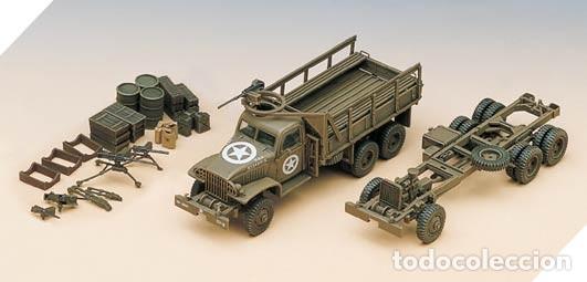 Maquetas: ACADEMY - U.S. 2.5ton Cargo Truck & Accessories 1/72 13402