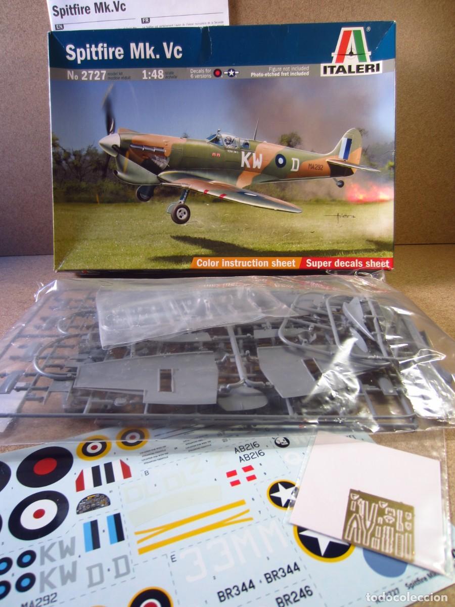 Maquetas: Maqueta Spitfire Mk. Vc (Italeri Ref. 2727) - Foto 1