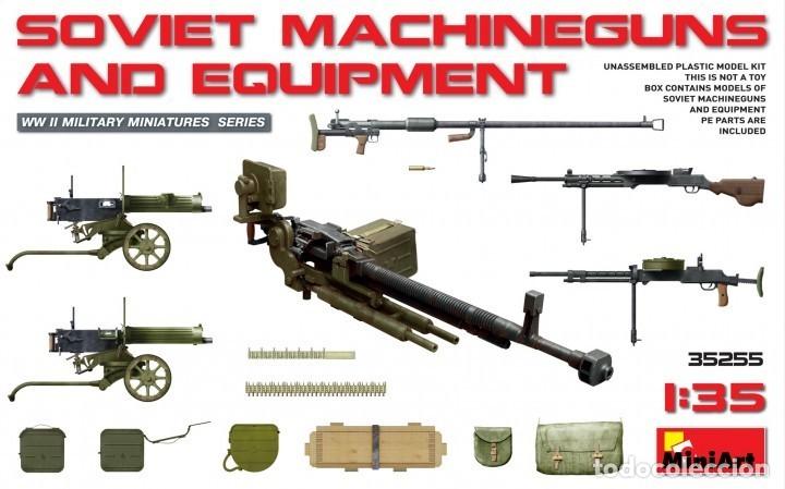 Maquetas: MINIART - Soviet Machineguns & Equipment 1/35 35255