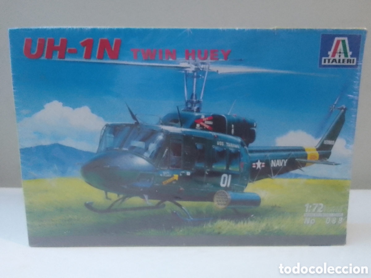 Maquetas: Maqueta helic&oacute;ptero UH - 1 N TWIN HUEY.