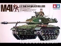 Maquetas: TAMIYA - M-41 Walker Bulldog 1/35 35055