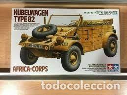 Maquetas: TAMIYA - K&uuml;belwagen type 82 afrika corps 1/35 35238