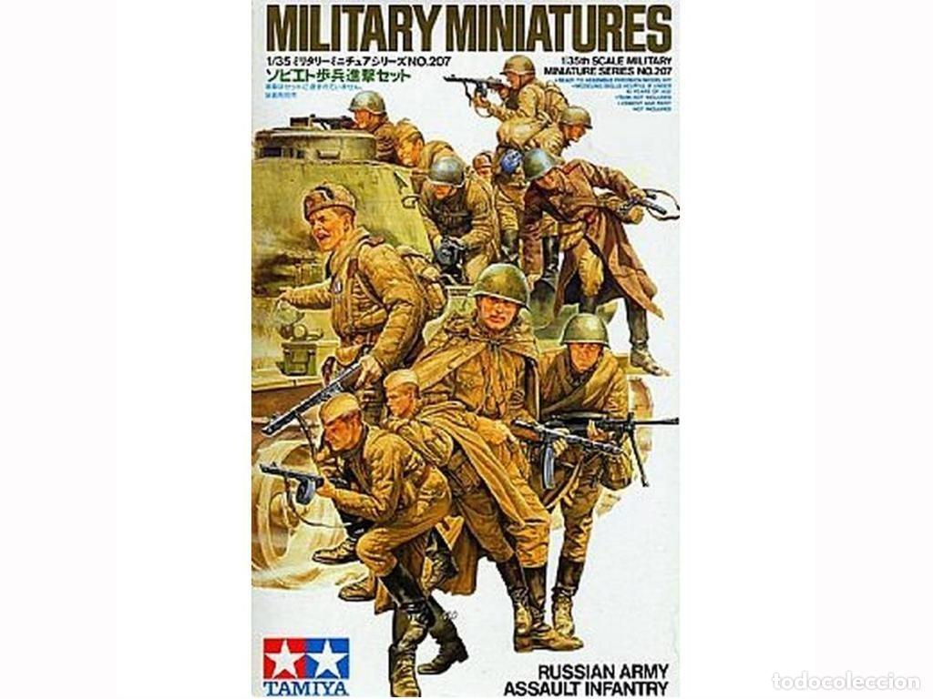 Maquetas: TAMIYA - INFANTERIA RUSA DE ASALTO 1/35 35207