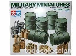 Maquetas: TAMIYA - German Fuel Drum Set 1/35 35186 - Foto 1