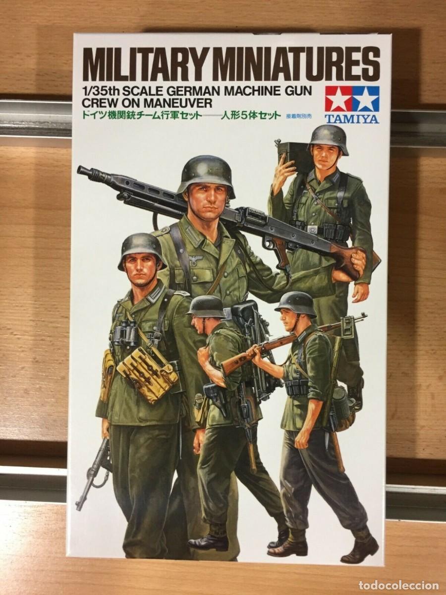 Maquetas: TAMIYA - German Machine Gun Crew On Maneuver 1/35 35184