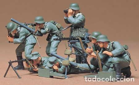 Maquetas: TAMIYA - German Machine Gun Troops 1/35 35038 mm138 - Foto 2