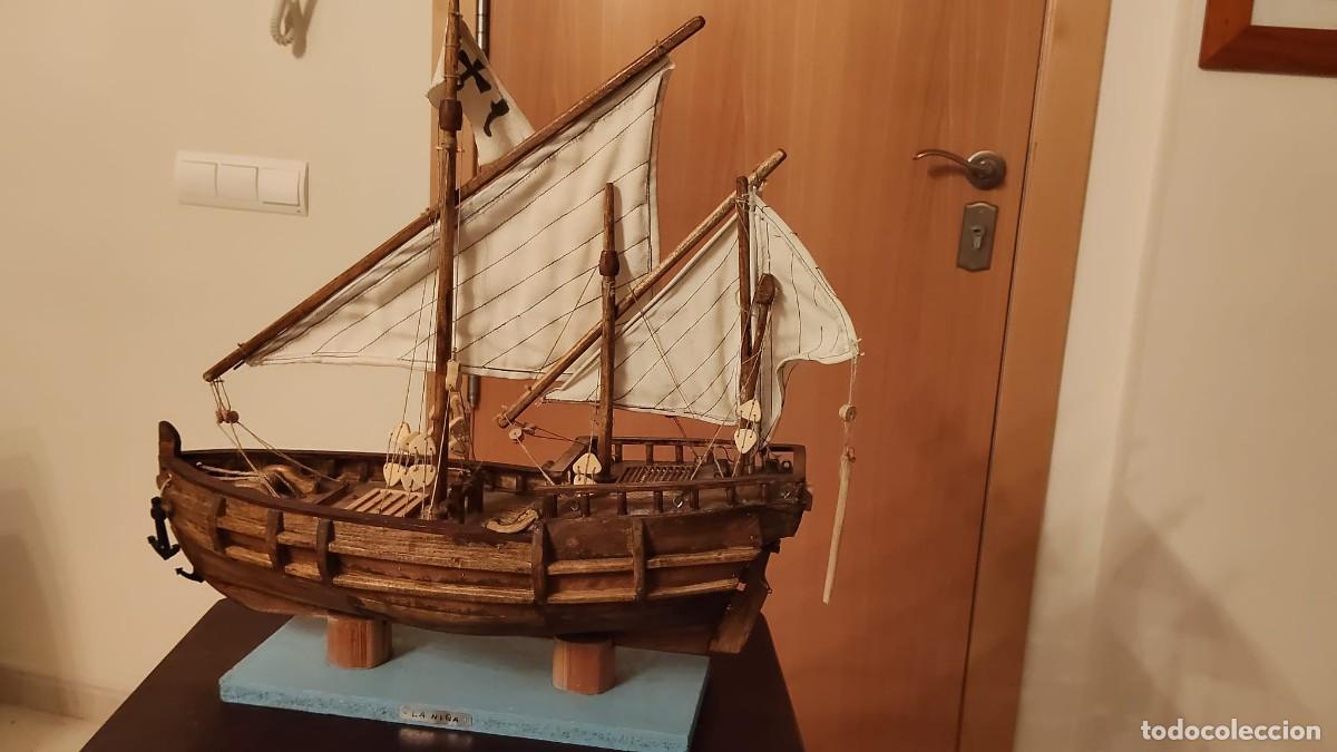 Maquetas: MAQUETA CARABELA LA NI&Ntilde;A - Foto 1