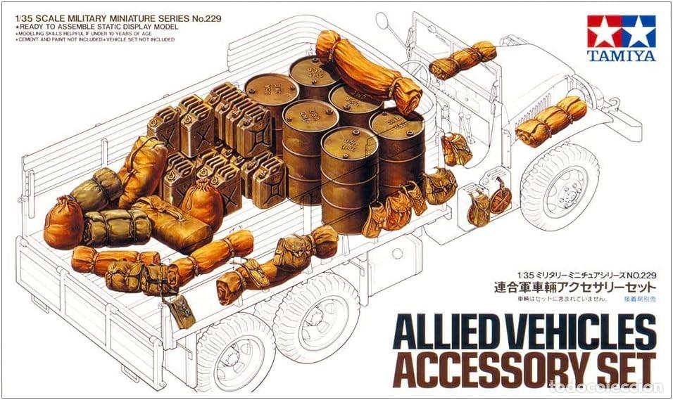 Maquetas: TAMIYA - Allied Vehicles Accessory Set 1/35 35229