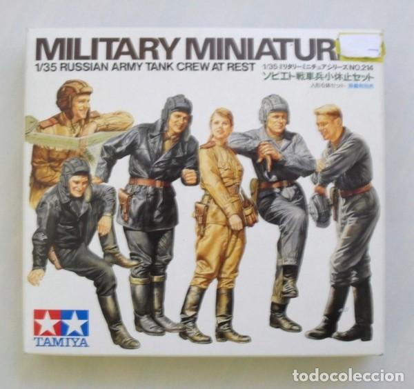 Maquetas: TAMIYA - Russian Army Tank Crew at Rest 1/35 35214