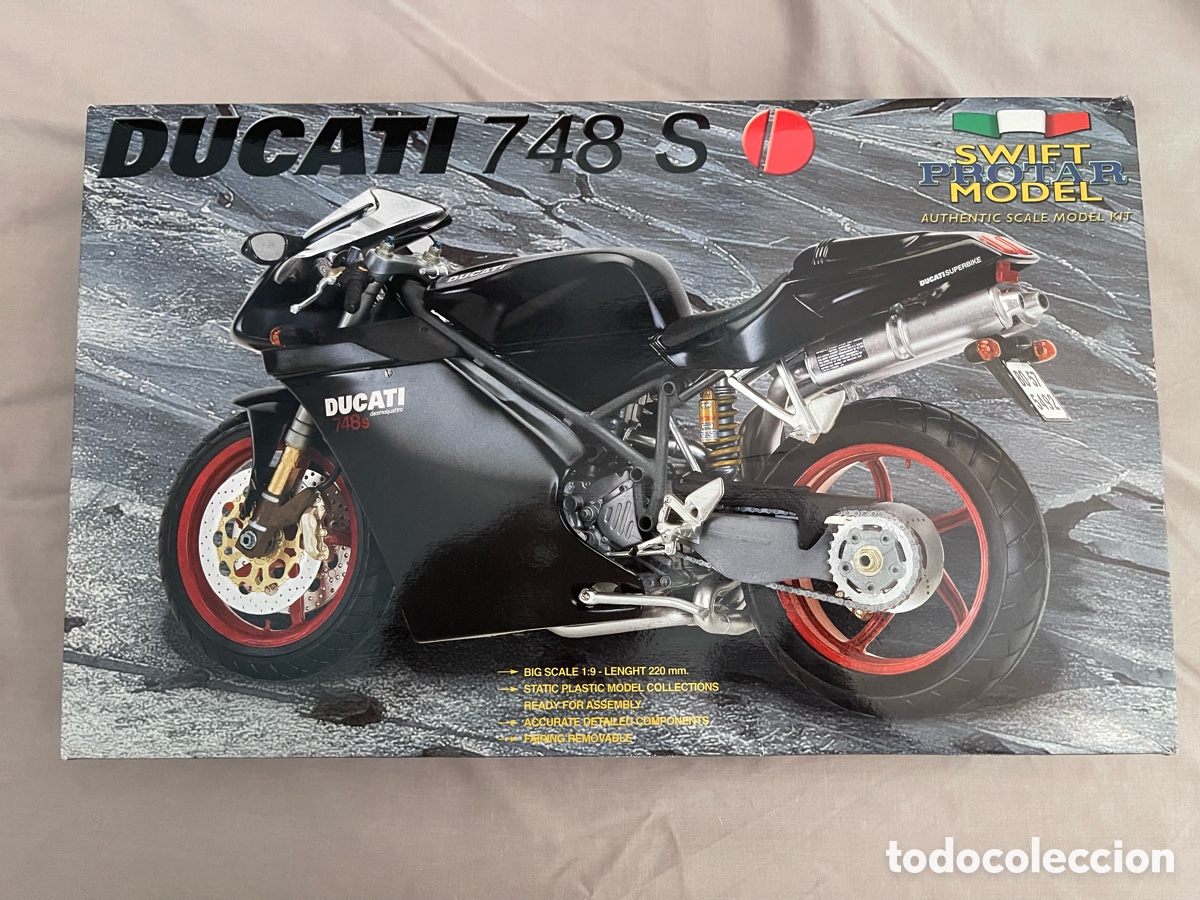 Macchiette: DUCATI 748s 1:9 PROTAR 13473 maqueta moto
