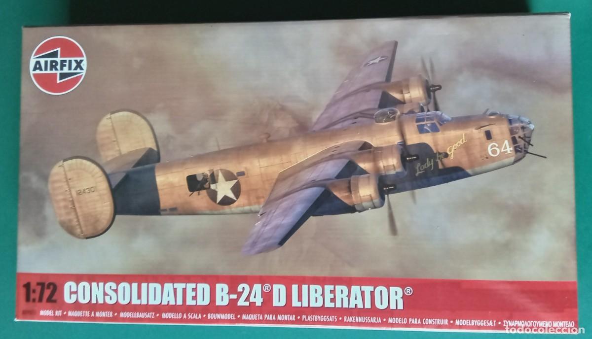 Maquetas: MAQUETA AVI&Oacute;N CONSOLIDATED B-24 D LIBERATOR DE AIRFIX ESCALA 1:72. SIN ABRIR, PRECINTADO. NUEVO