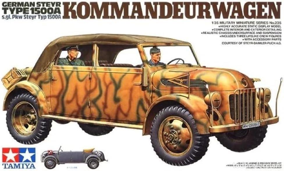 Maquetas: TAMIYA - German Steyr Kommandeurwagen leer descripcion 1/35 35235