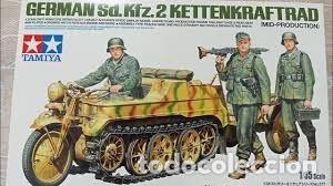 Maquetas: TAMIYA - german sd.kfz.2 kettenkraftrad mid production LEER DESCRIPCION 1/35 35377