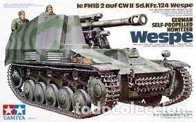 Maquetas: TAMIYA - le FH18/2 auf GWII Sd.Kfz. 124 Wespe German Self-Propelled Howitzer 1/35 35200