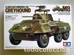 Maquetas: TAMIYA - U.S M8 LIGHT ARMOURED CAR GREYHOND 1/35 35228