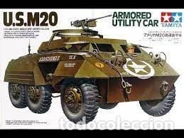 Maquetas: TAMIYA - U.S. M20 Armored Utility Car 1/35 35234