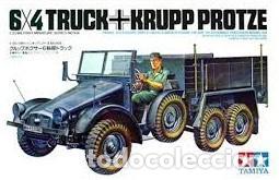 Maquetas: TAMIYA - German 6x4 truck Krupp Protze 1/35 35104 MM204