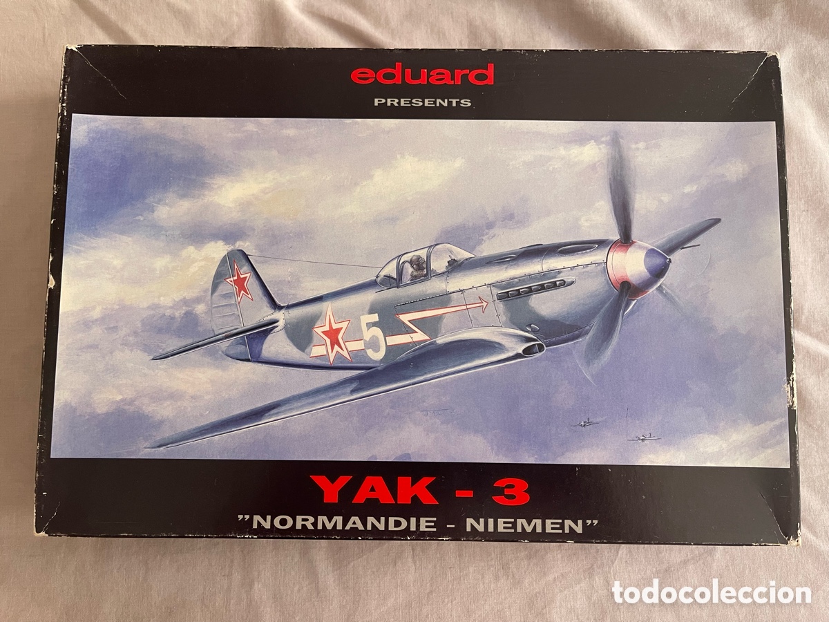Maquetas: YAKOLEV YAK-3 Normandie Niemen 1:48 EDUARD 8029 maqueta avi&oacute;n