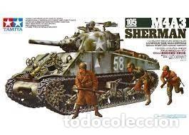 Maquetas: TAMIYA - M4A2 SHERMAN 105mm HOWITZER leer descripcion 1/35 35251