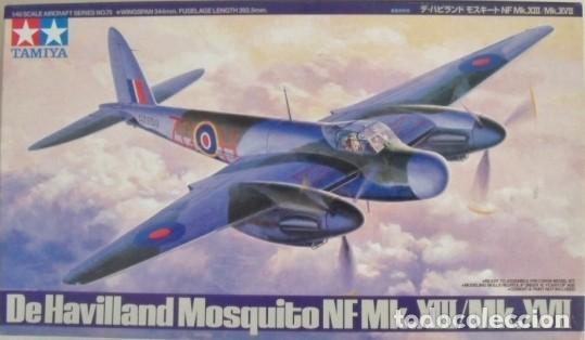 Maquetas: TAMIYA - De Havilland Mosquito NF Mk.XIII/XVII LEER DESCRIPCION 1/35 61075
