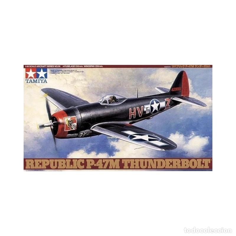 Maquetas: TAMIYA - Republic P-47M Thunderbolt leer descripcion 1/35 61096
