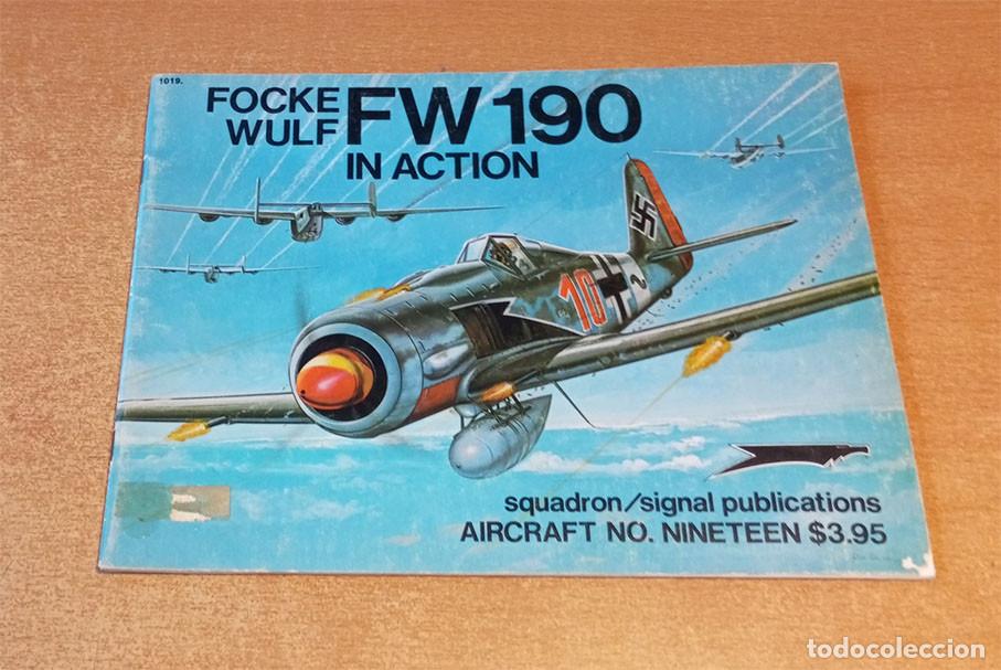 Maquetas: Libro sobre el caza alem&aacute;n Focke Wulf Fw 190 in action de Squadron Signal