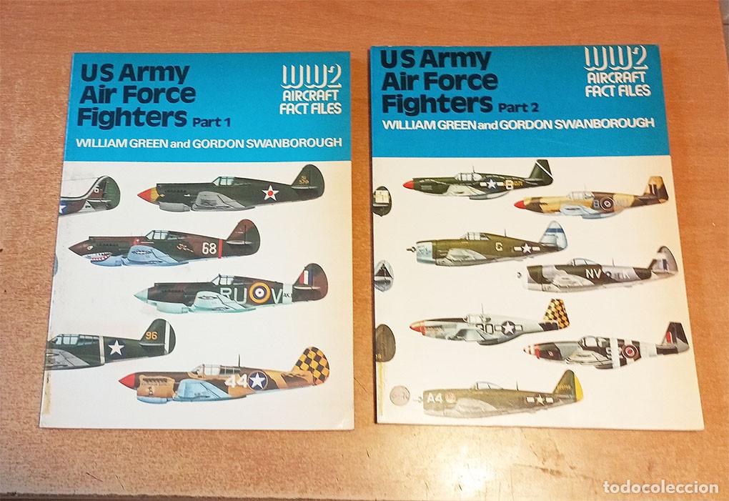 Maquetas: Lote de 2 Libros Cazas de la Fuerza A&eacute;rea del Ej&eacute;rcito de EE UU 1 y 2 (en ingl&eacute;s)