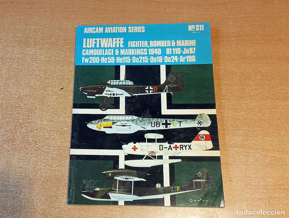 Maquetas: Libro sobre Camuflaje de la Luftwaffe en 1940 (cazas, bombarderos y aviones mar&iacute;timos) en ingl&eacute;s