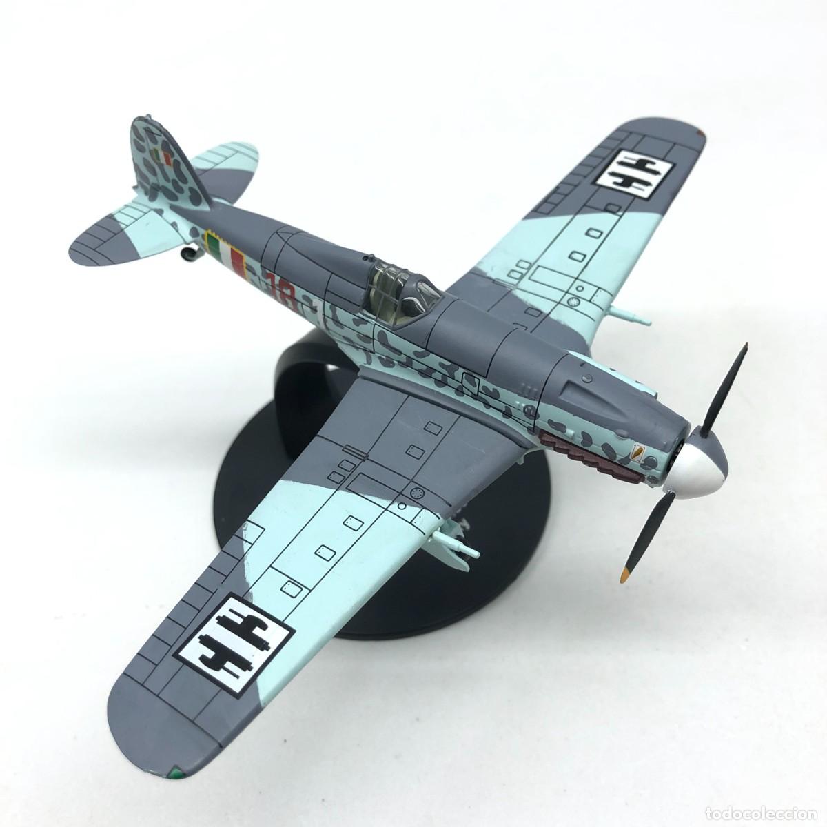 Maquetas: FIAT G.55 ITALY - ESCALA 1:72 - ALTAYA - AVIONES DE PLOMO / 156