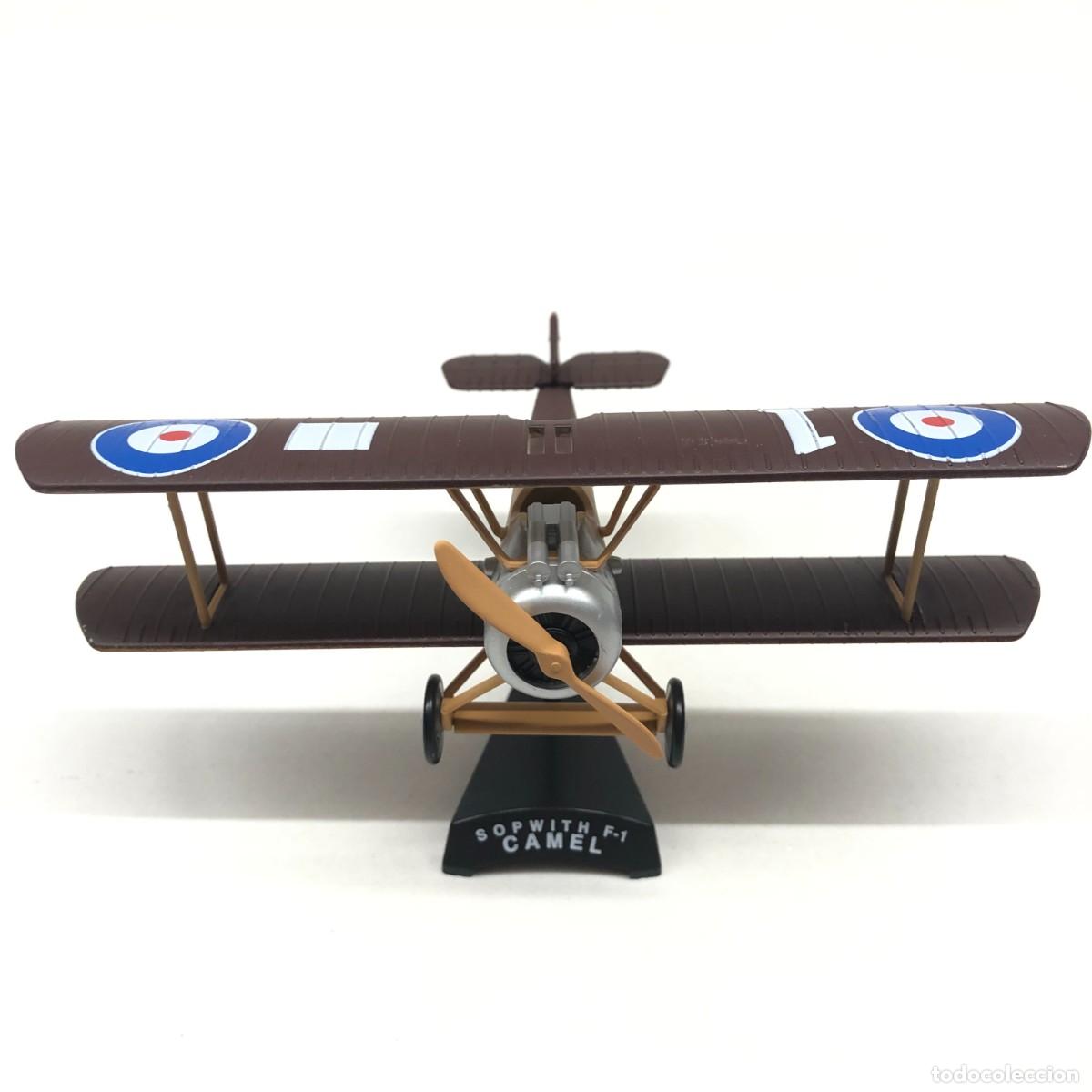 Maquetas: SOPWITH F-1 CAMEL - ESCALA 1:63 - AVIONES DE PLOMO / 163