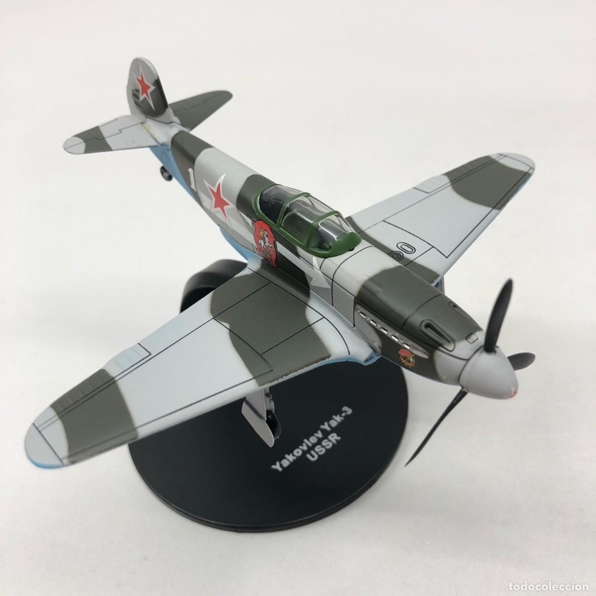 Maquetas: YAKOVLEV YAK-3 - USSR - ESCALA 1:72 - AVIONES DE PLOMO / 168