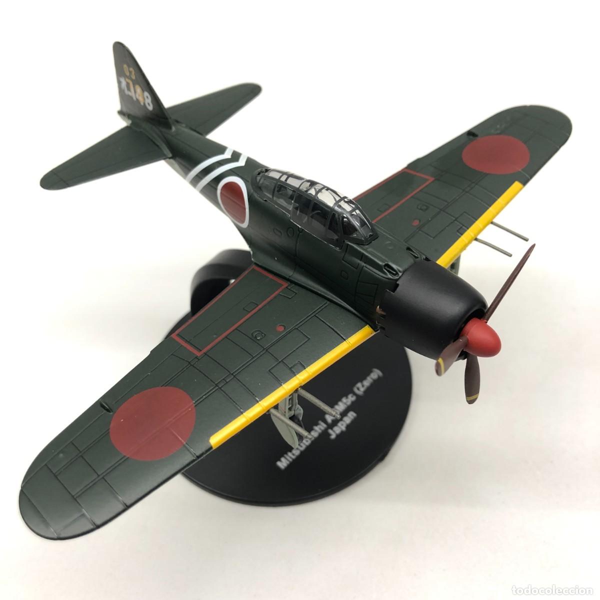 Maquetas: MITSUBISHI A6M5c (ZERO)- JAPAN - ESCALA 1:72 - AVIONES DE PLOMO / 170
