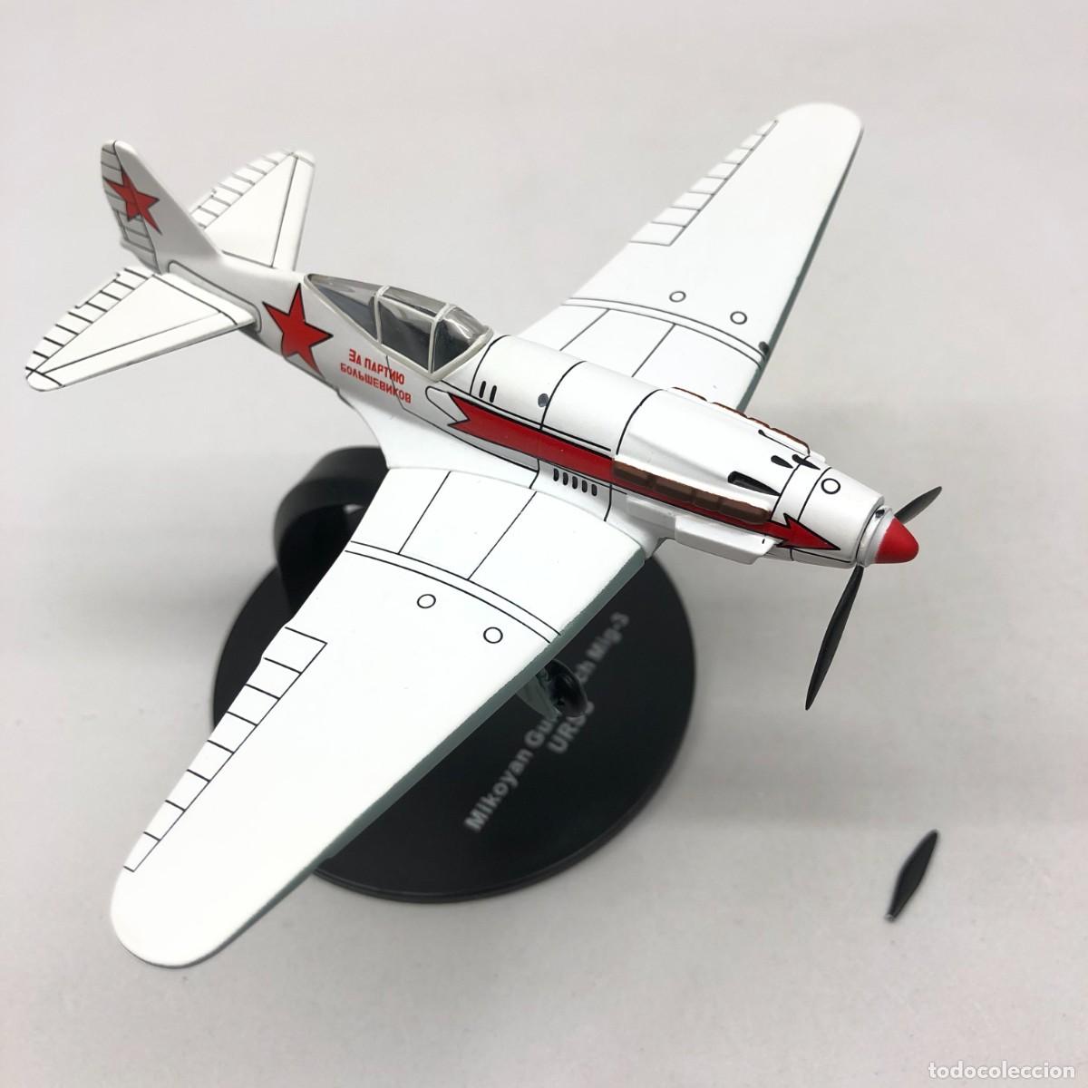 Maquetas: MIKOYAN GUREVITCH MIG-3 - URSS - ESCALA 1:72 - AVIONES DE PLOMO / 173