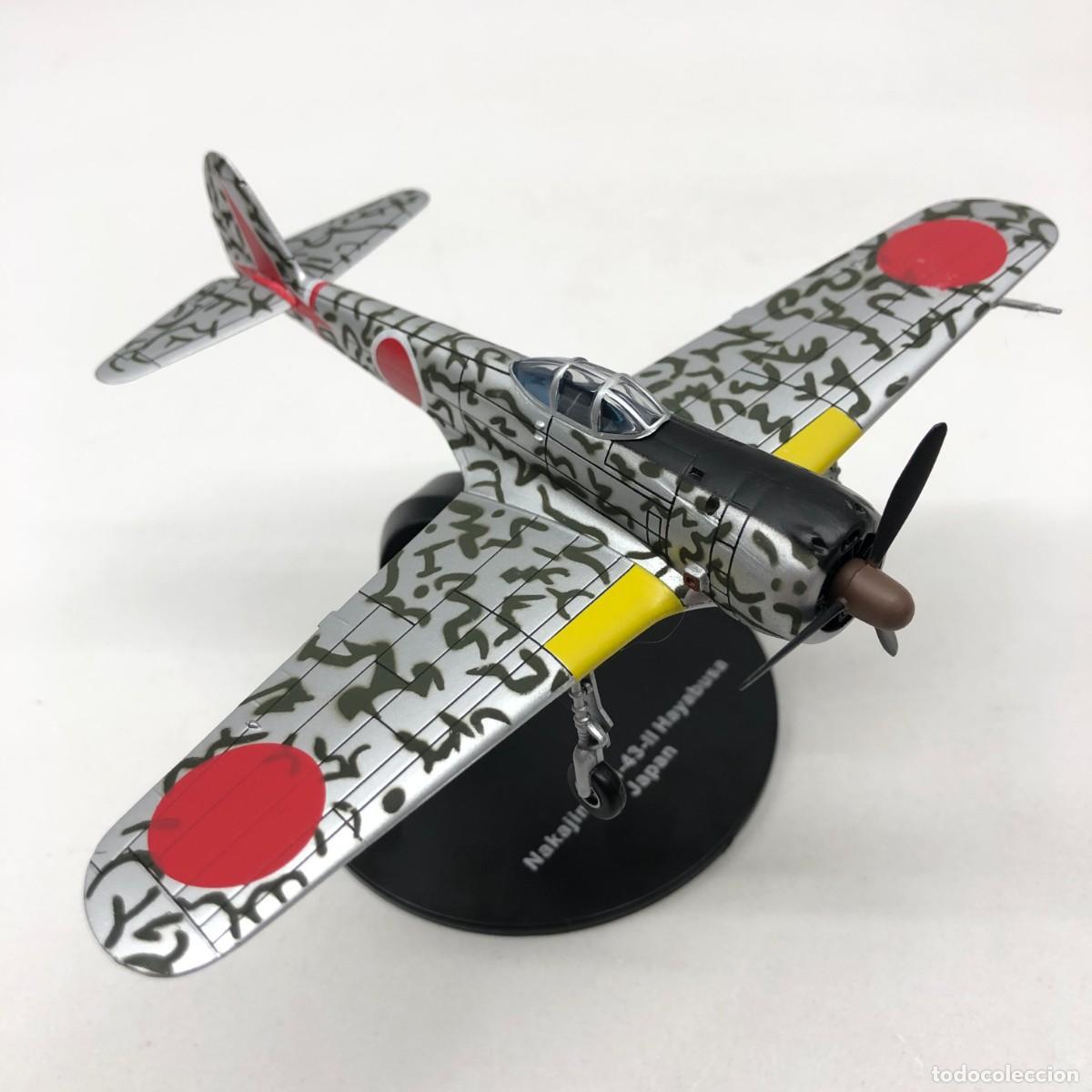 Maquetas: NAKAJIMA KI-43-II HAYABUSA - JAPAN - ESCALA 1:72 - AVIONES DE PLOMO / 174