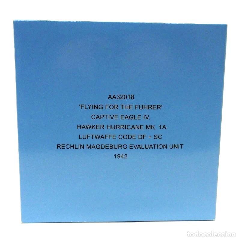Maquetas: Corgi 1:72 AA32018 Hawker Hurricane MkIA Volando para el F&uuml;hrer Captive Eagle IV Luftwaffe Alemania