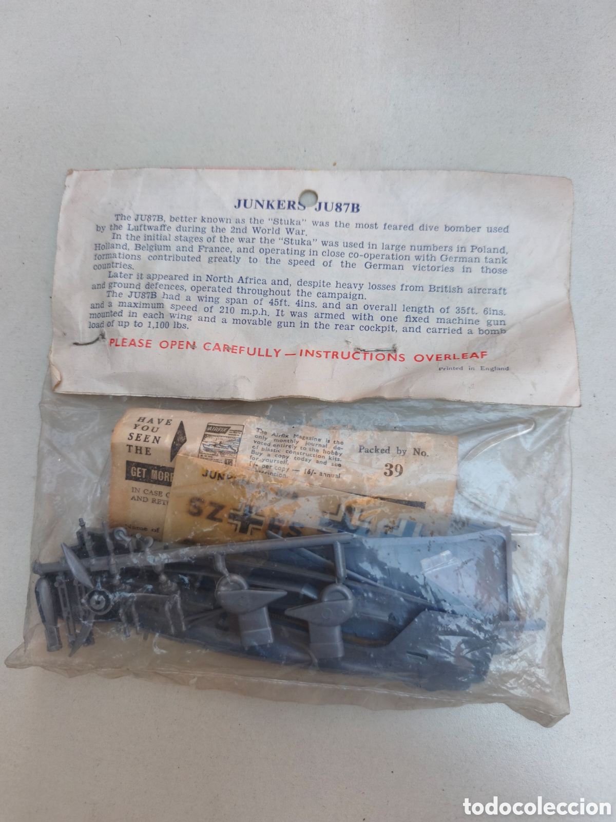 Maquetas: Kit maqueta de pl&aacute;stico avi&oacute;n bombardeo - Foto 2
