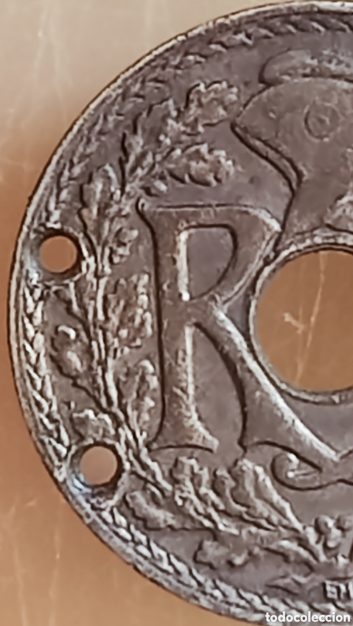 Maquetas: Moneda Boton de Guerra Francia(1938) - Foto 7