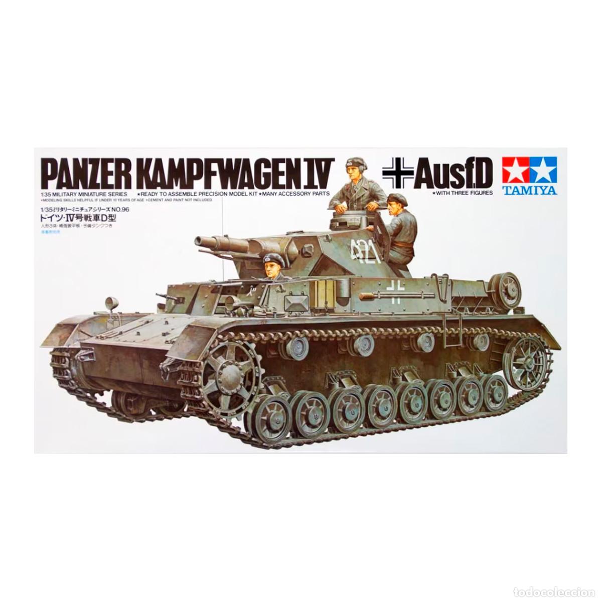 Maquetas: Maqueta Tamiya Escala 1/35 German Pzkpw IV Ausf.