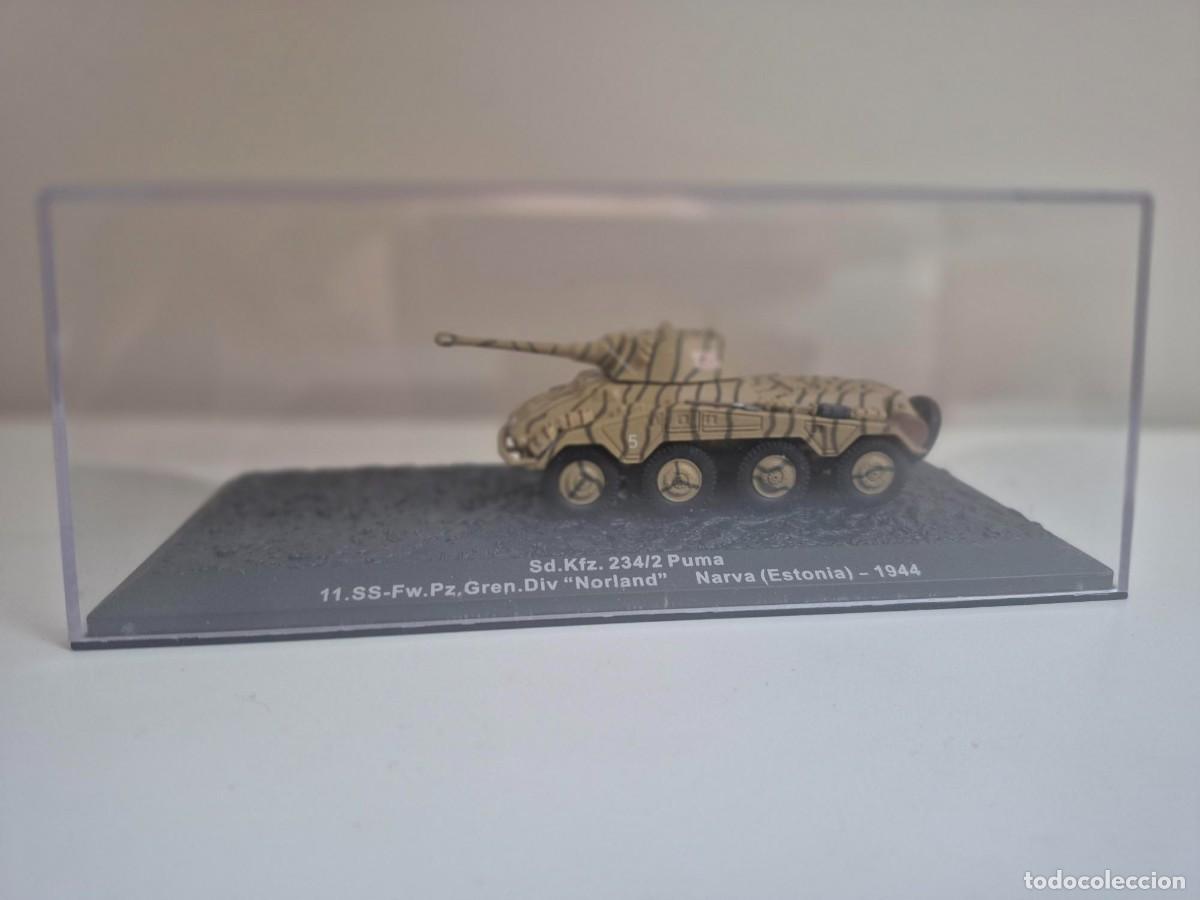 Maquetas: 1/72 TANQUE PANZER SD.KFZ.234-2 PUMA KWK 39L60-50mm 11.SS-FW.PZ.GREN DIV NORLAND NARVA-ESTONIA 1944
