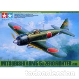 Maquetas: TAMIYA - MITSUBISHI A6M5/5a ZERO FIGHTER (ZEKE) + extras leer descripcion 1/35 61103