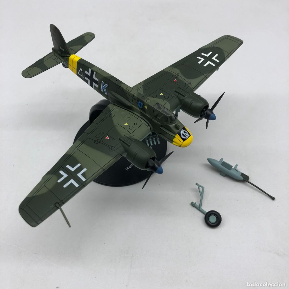 Maquetas: HENSCHEL HS-129 - GERMANY - ESCALA 1:72 - AVIONES DE PLOMO / 220