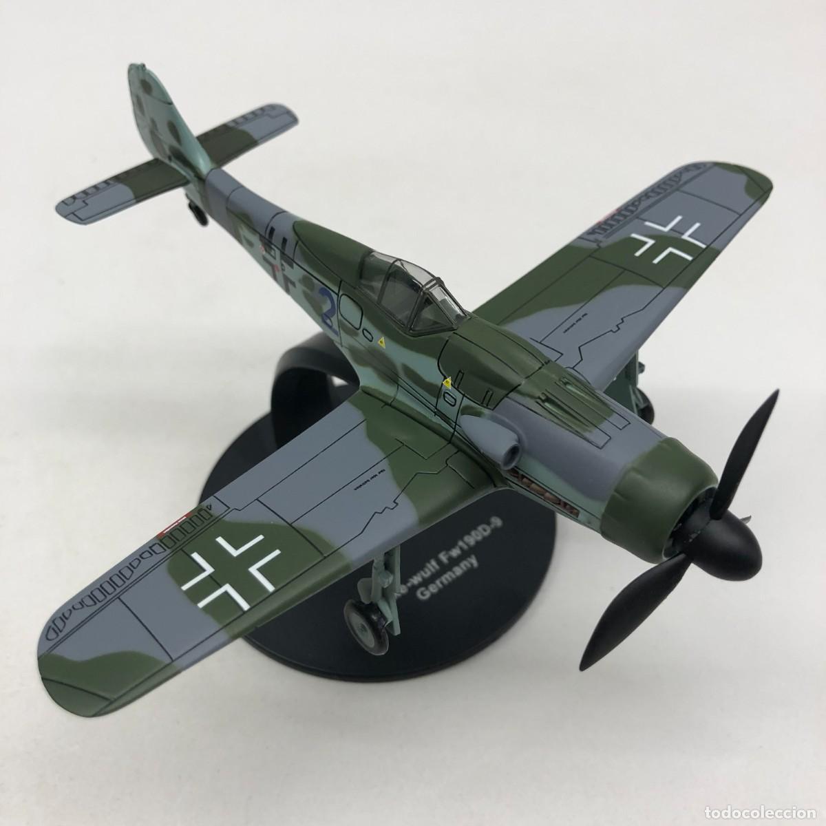 Maquetas: FOCKE-WULF FW190D-9 - GERMANI - ESCALA 1:72 - AVIONES DE PLOMO / 224