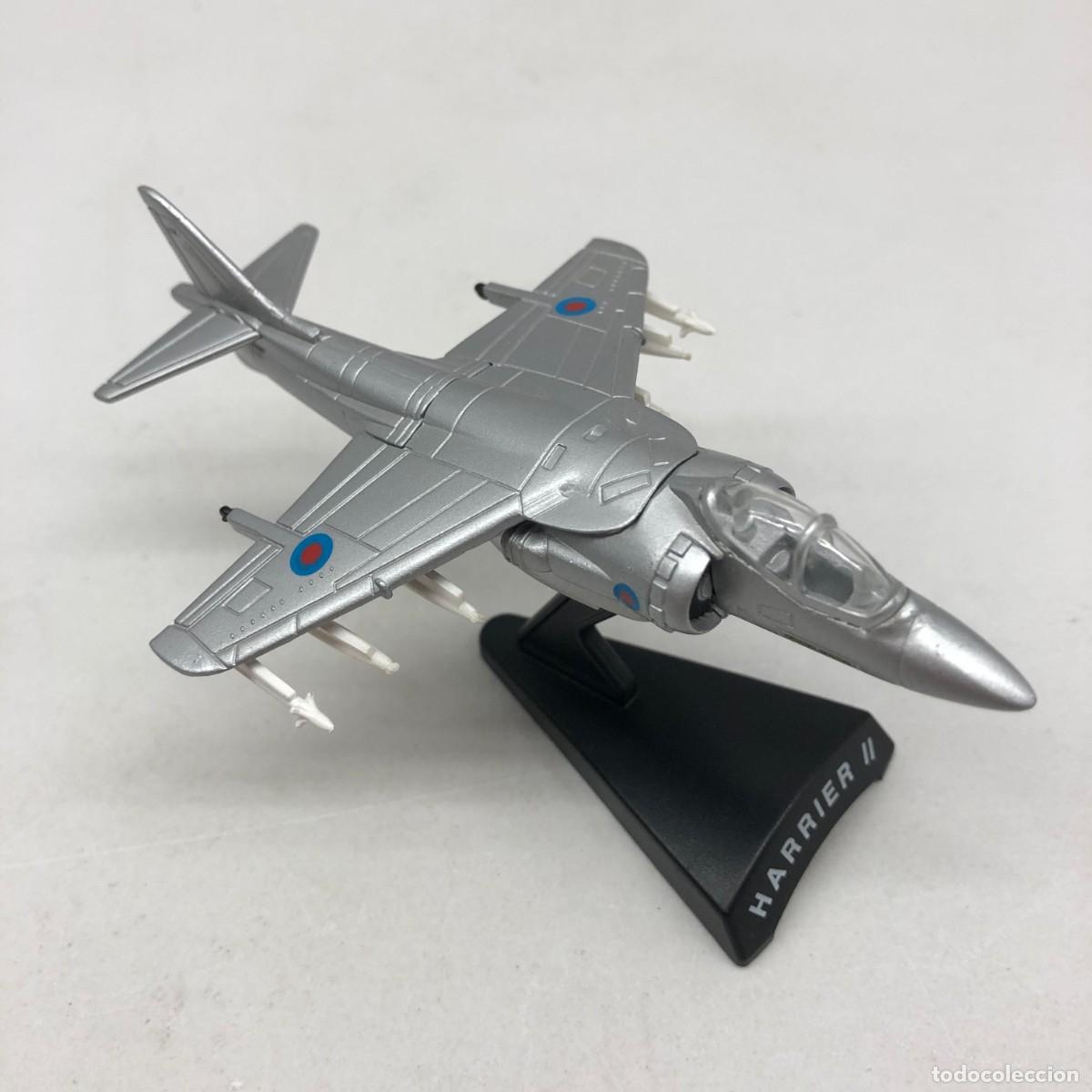Maquetas: HARRIER II - AVI&Oacute;N DE PLOMO - MAQUETA A ESCALA - AVIONES DE PLOMO / 228