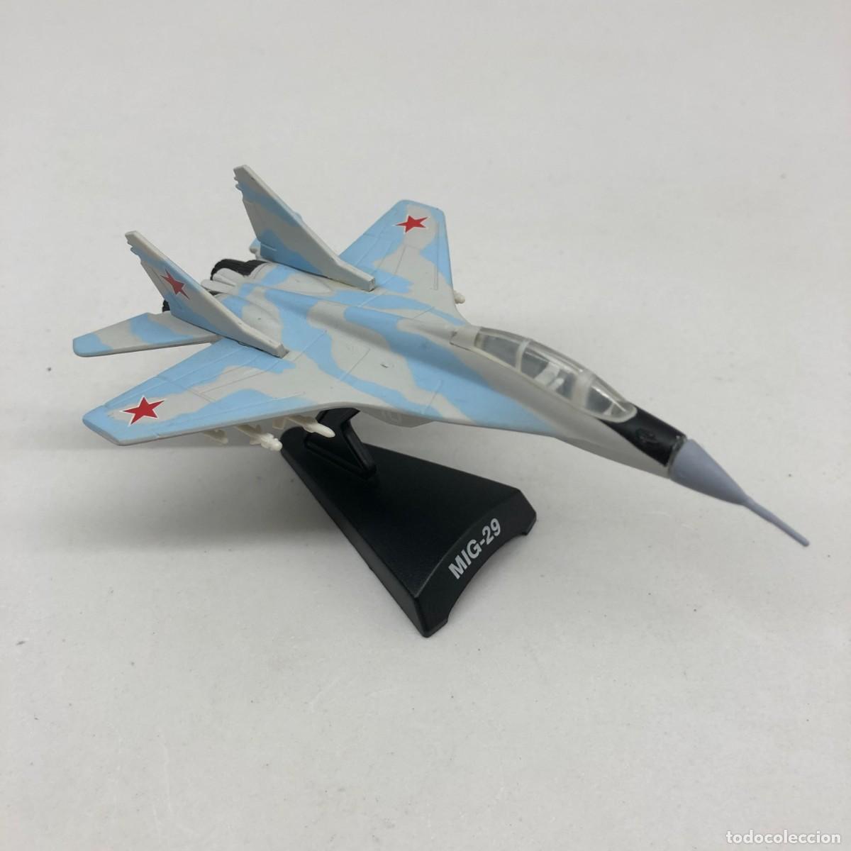 Maquetas: MIG-29 - AVI&Oacute;N DE PLOMO - MAQUETA A ESCALA - AVIONES DE PLOMO / 229