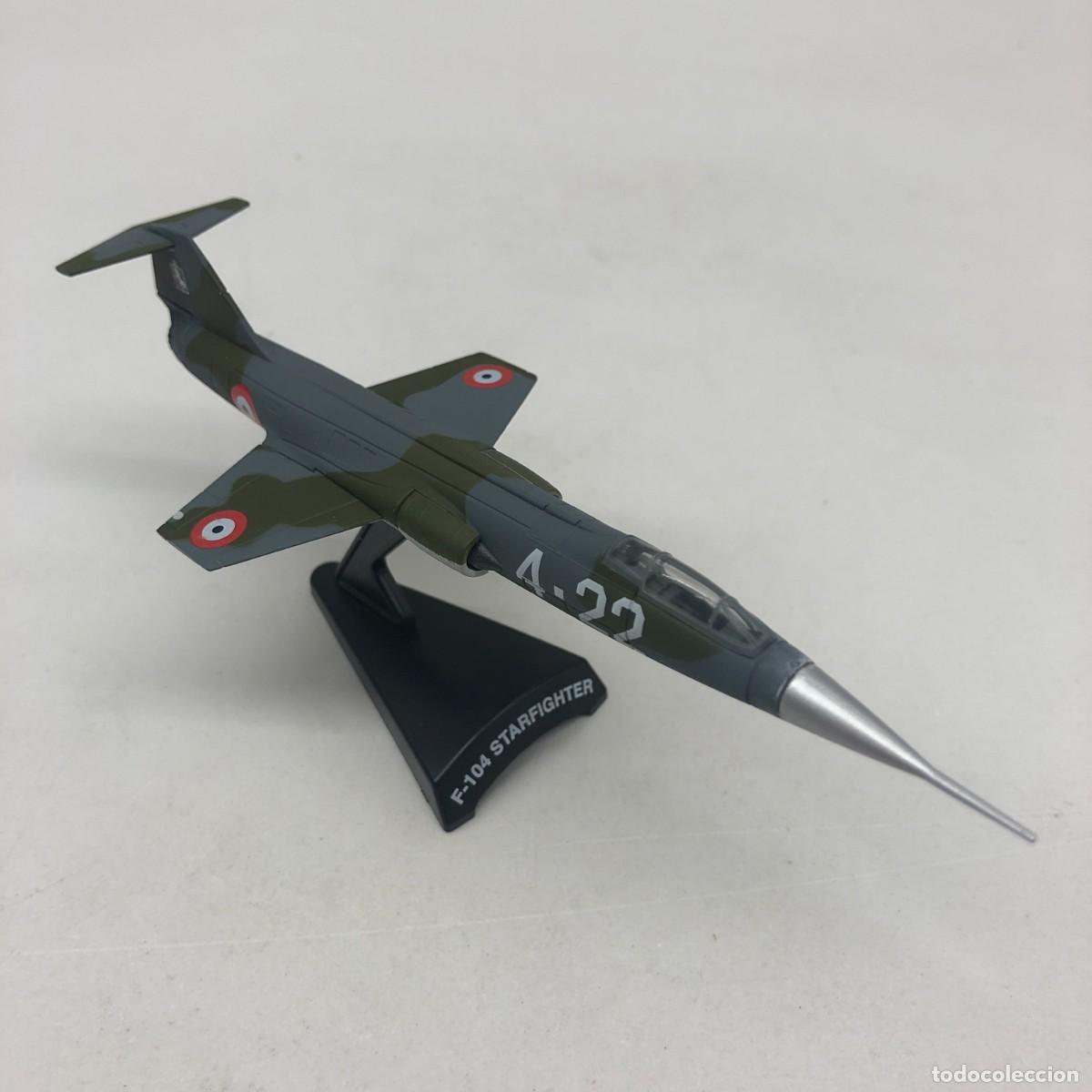 Maquetas: F-104 STARFIGHTER - AVI&Oacute;N DE PLOMO - MAQUETA A ESCALA - AVIONES DE PLOMO / 232